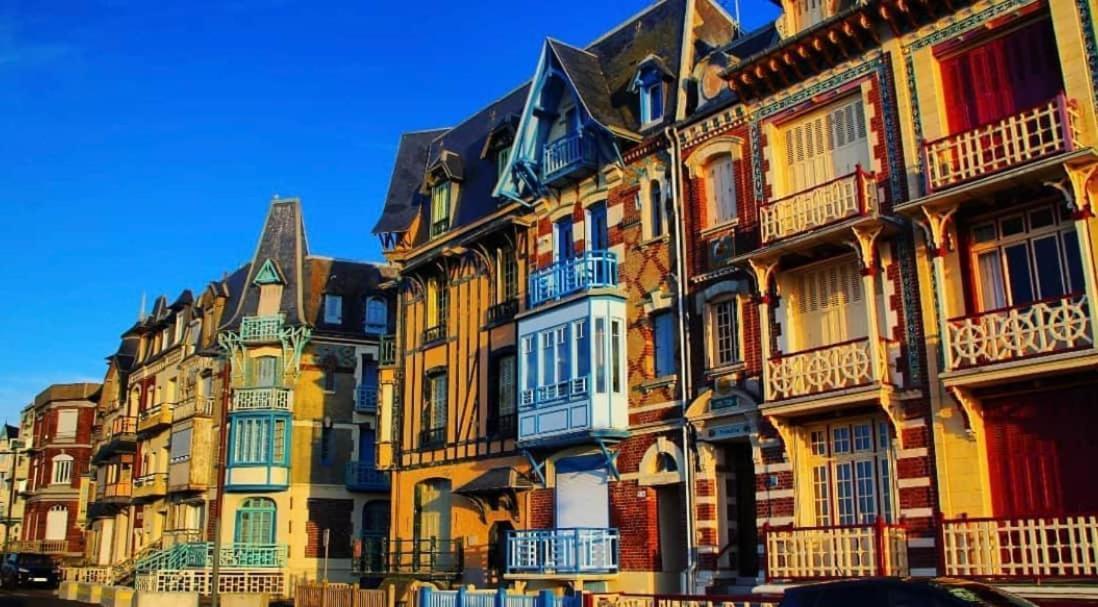 Caprices De Mer Appartement Avec Grand Balcon Et Vue A 300 M Plage, Apercu Mer, Lit Queen Size, Mers Les Bains Le Treport , Petit Dejeuner En Option, 2 Velos Fournis Kültér fotó