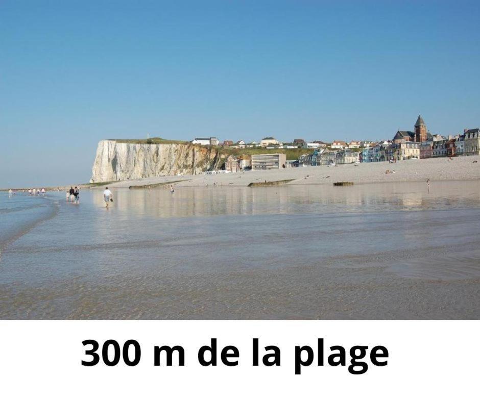 Caprices De Mer Appartement Avec Grand Balcon Et Vue A 300 M Plage, Apercu Mer, Lit Queen Size, Mers Les Bains Le Treport , Petit Dejeuner En Option, 2 Velos Fournis Kültér fotó