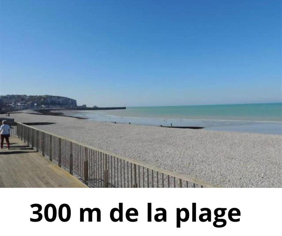 Caprices De Mer Appartement Avec Grand Balcon Et Vue A 300 M Plage, Apercu Mer, Lit Queen Size, Mers Les Bains Le Treport , Petit Dejeuner En Option, 2 Velos Fournis Kültér fotó
